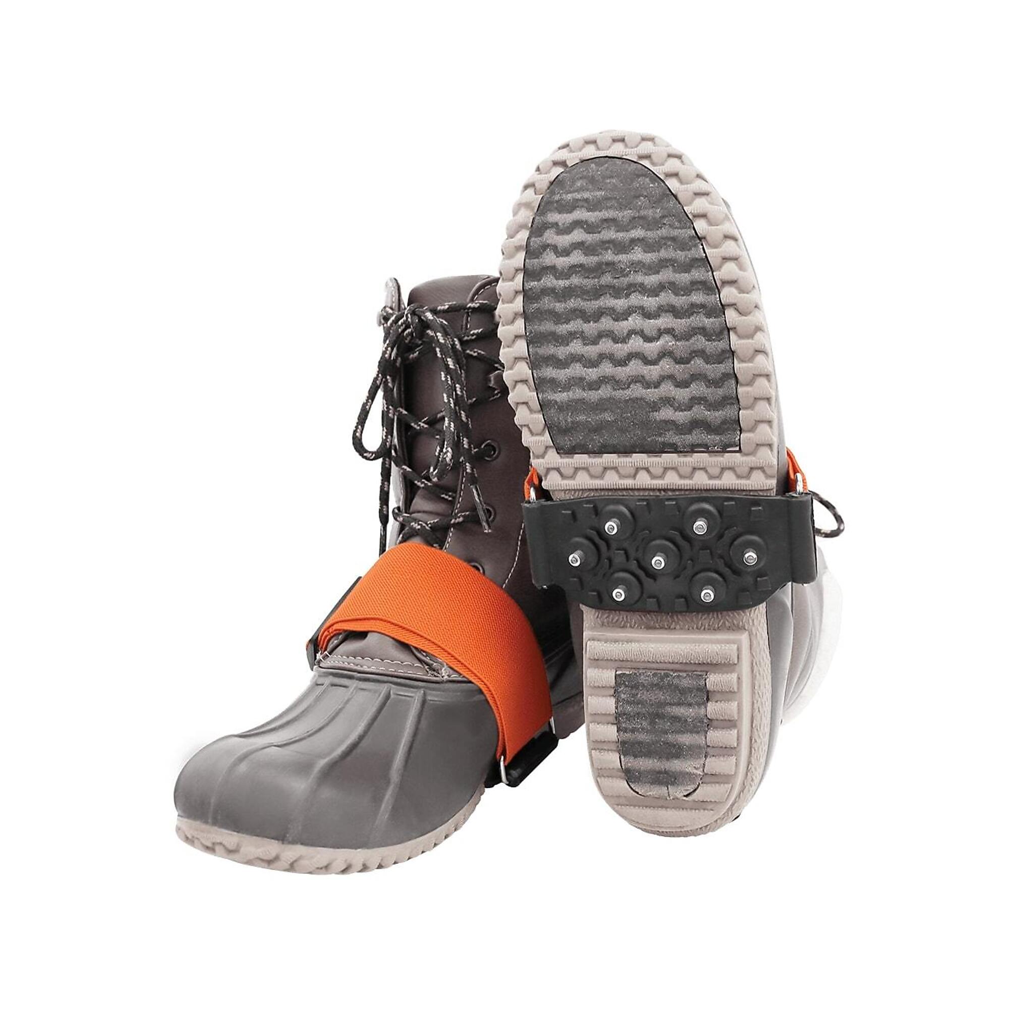 Global Glove Ice Gripster™, Mid-Sole Cleats with Tungsten Carbide Studs - 1 Pair, Size One Size, Model# ITR3620